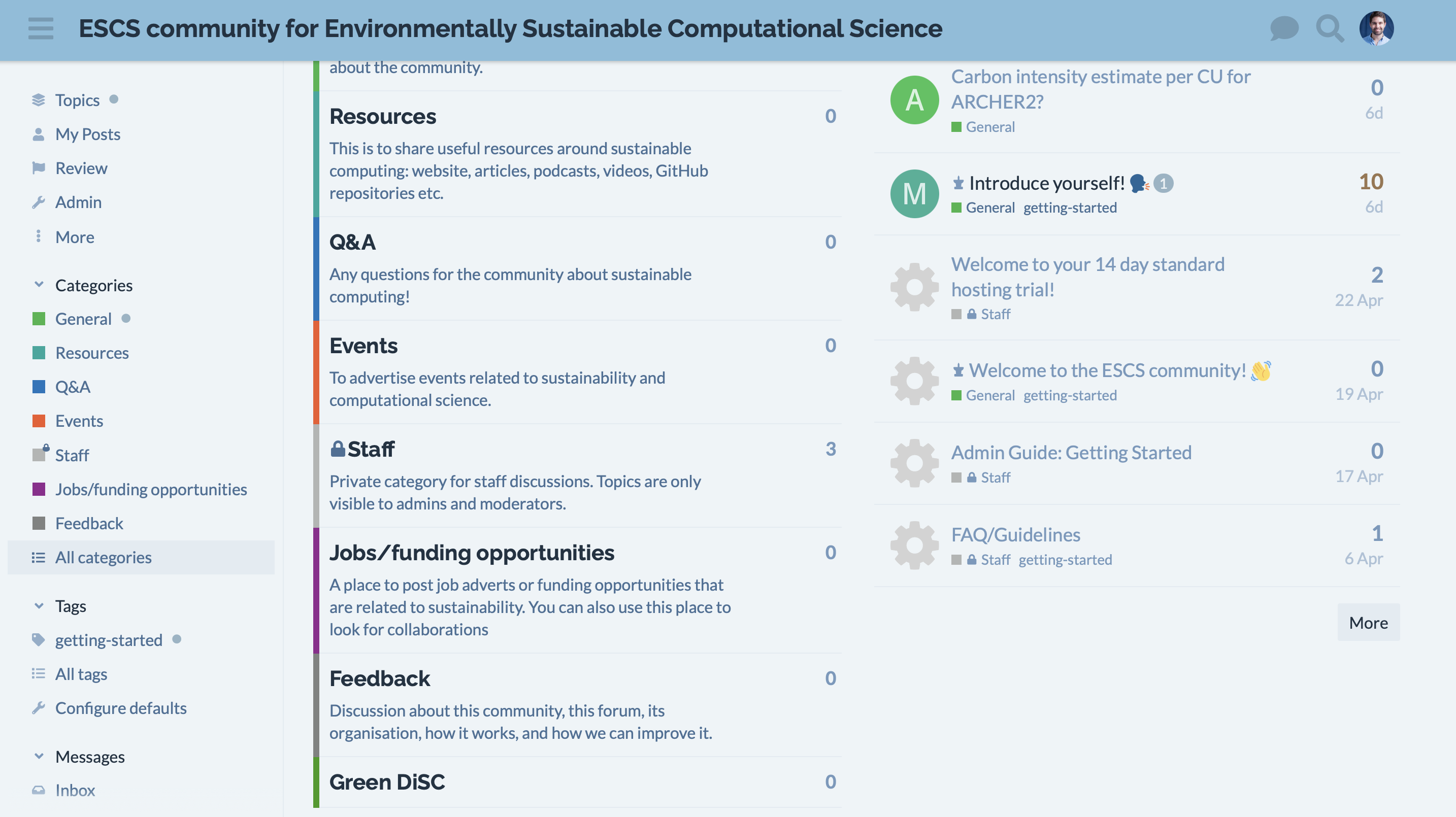 ESCS Community